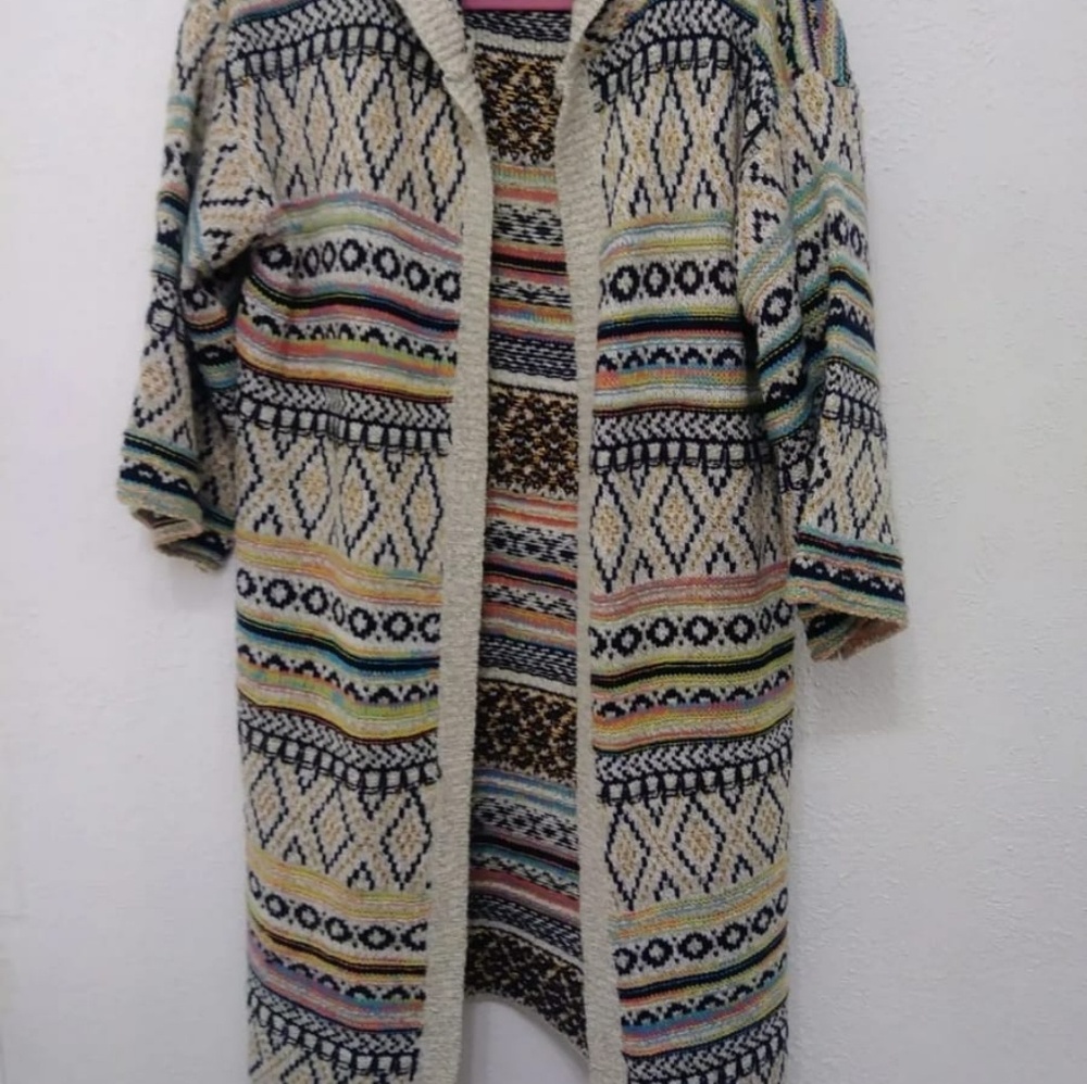 Hoodie cardigan
